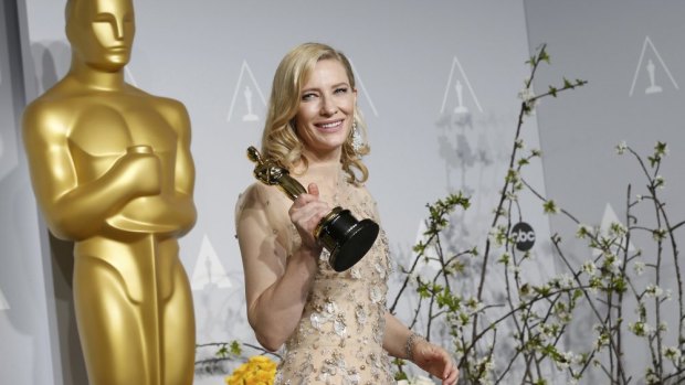 Cate Blanchett won in 2014 for <i>Blue Jasmine</i>.