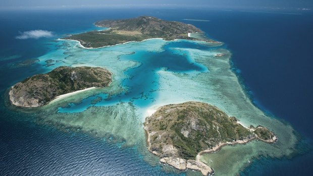 The Great Barrier Reef's Lizard Island.