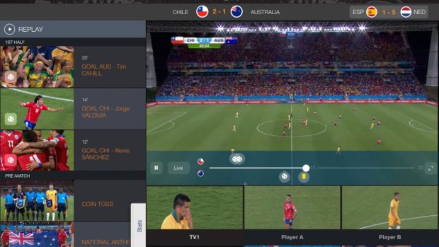The World Game, World Cup Edition app from SBS.