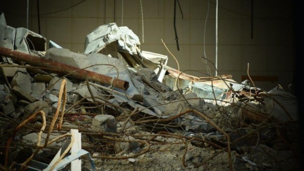 The state government says there is no risk to the public from asbestos on the site.