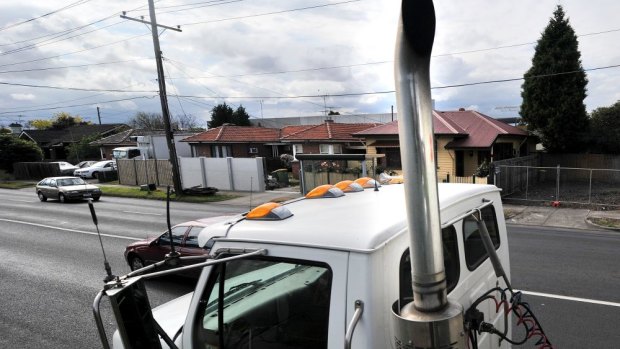 Trucks will be banned Francis Street, Yarraville, come 2022.