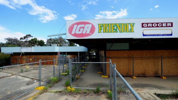 Retailers challenged the redevelopment of the derelict Giralang shops in the High Court.