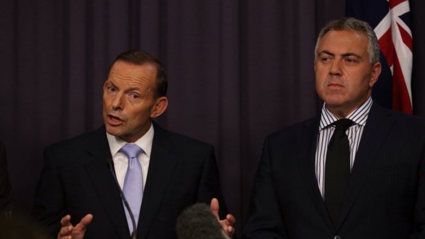 "Tony Abbott and Joe Hockey nevertheless made promises they had no intention of keeping."