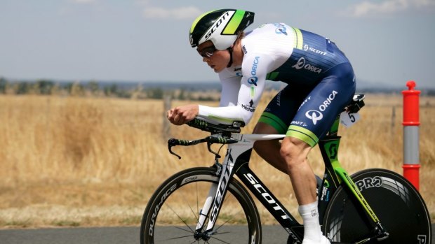 Fallen ill: Michael Hepburn could miss the team time trial at the world road championships in the United States on Sunday.