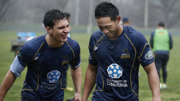 Changing of the guard: the Brumbies are searching for playmakers to replace Matt Toomua and Christian Lealiifano.