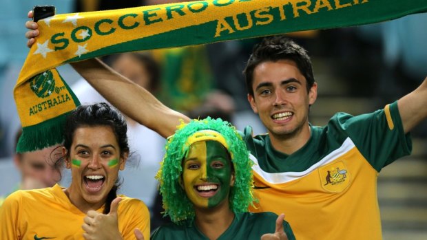 Aussie, Aussie, Aussie: Fans can keep tabs on the Socceroos whether in Rio or at home.