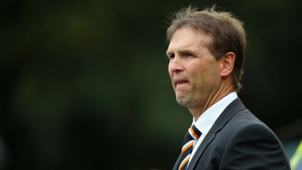 In line for a new deal: Tigers coach Mick Potter.