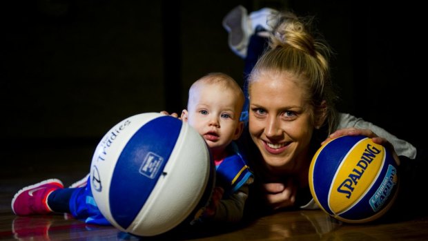 Abby Bishop opten to raise her niece Zala instead of playing for the Opals.