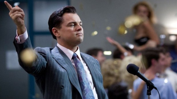 Leonardo DiCaprio portrayed Jordan Belfort in <i>The Wolf of Wall Street</i>.