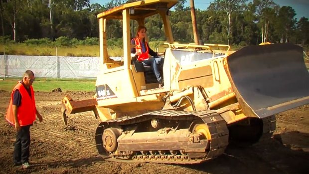 Major Dirtbox allows kids to be construction workers for the day.