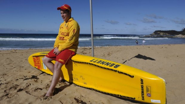 Surf Life Saving's far south coast director Andrew Edmunds.