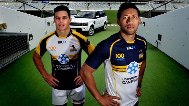 UC's logo will appear on the back of the Brumbies' jersey in 2017 after the shirt-front sponsorship deal ended last year.