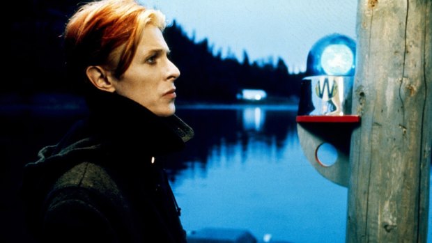 David Bowie in <em>The Man Who Fell to Earth.</em>