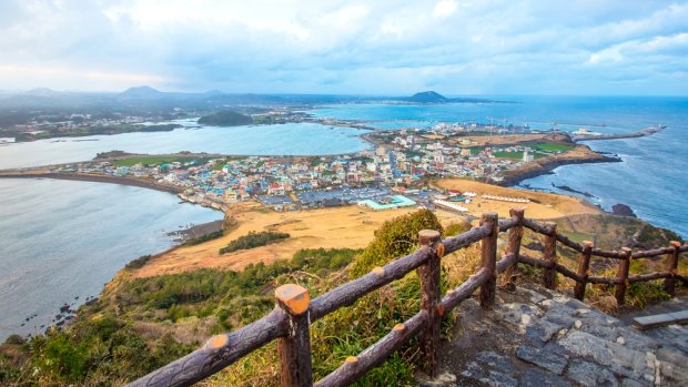 The holiday island of Jeju, South Korea.