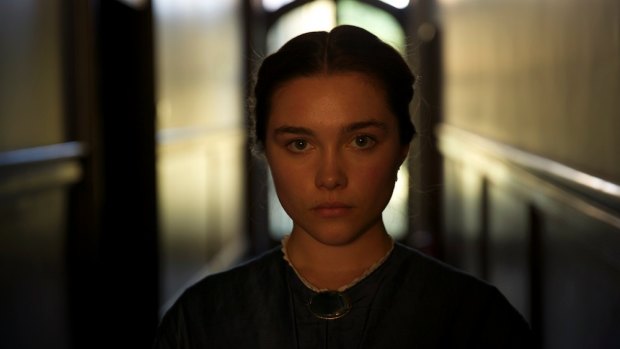Florence Pugh delivers a precise balance of naivete and self-possession as Katherine in Lady Macbeth.