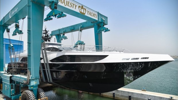 New cruise: Anthony Bell's $15 million super-yacht Ghost II is hitting the water. 