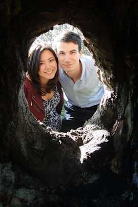 Elaine Teoh and her boyfriend Emiel Mahler.