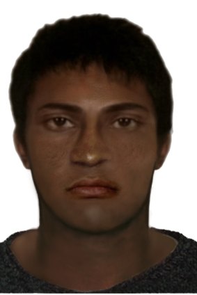 A computer-generated image of the man wanted over an indecent assault at St Kilda Festival.