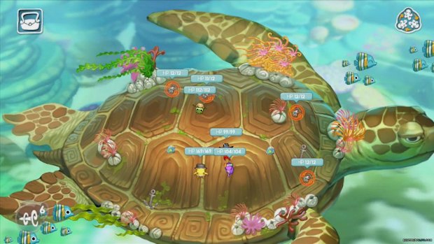 If Angry Birds was a little more complex, took place underwater and played more like billiards it would be <i>Squids Odyssey</i>.