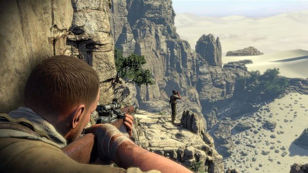 Taking aim in the horrific but enjoyable <i>Sniper Elite 3</i>.