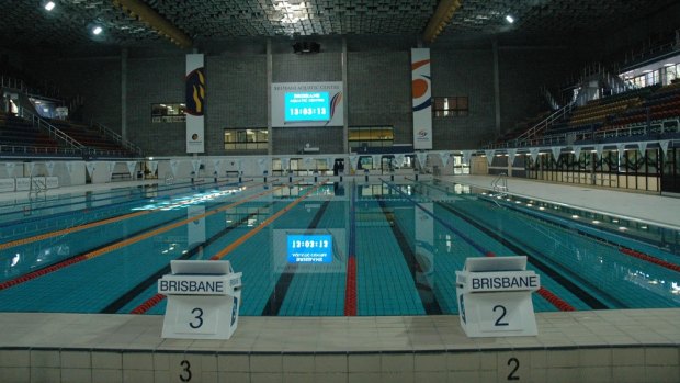 The Brisbane Aquatic Centre lets kids hit the pool all year long.