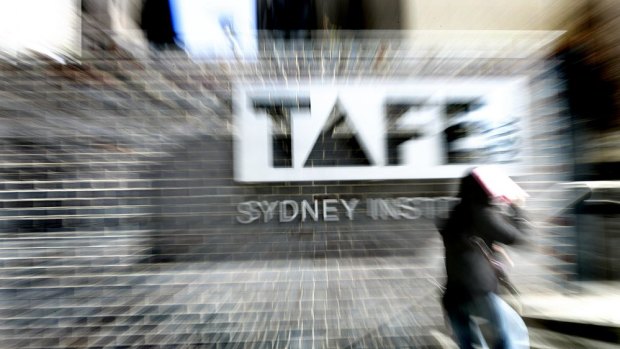 TAFE enrolments have been in chaos during roll out of the LMBR system. 