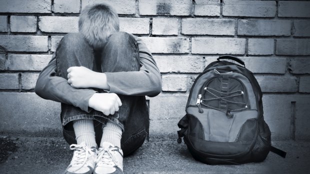 There has been an alarming increase in the number of children homeless in Victoria.