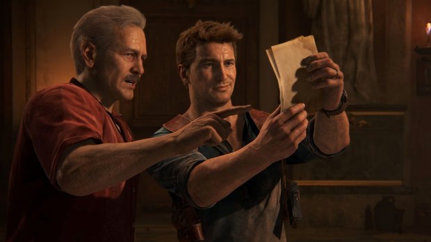 Uncharted 4 sets its self apart with astounding graphics and an impressively told story, while still being incredibly video gamey.