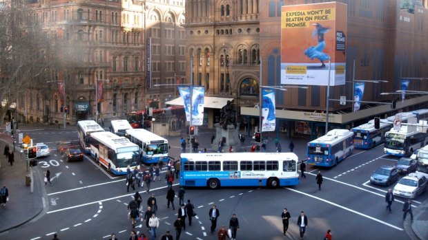 All change: All George Street buses will be affected by change from October.