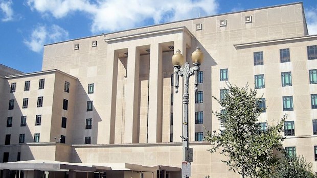 US State Department building in Washington DC