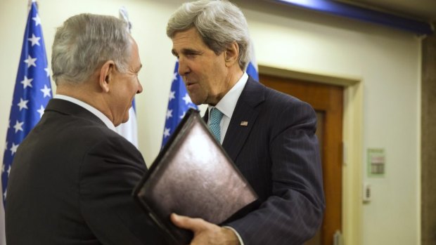 Israeli Prime Minister Benjamin Netanyahu offers no peace-deal joy to US Secretary of State John Kerry.