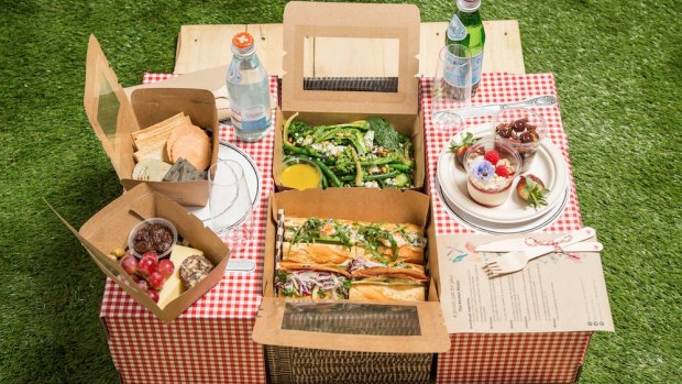 The Pop-Up Picnic by One Hundred Hospitality has become popular with people isolating at home during the coronavirus pandemic.