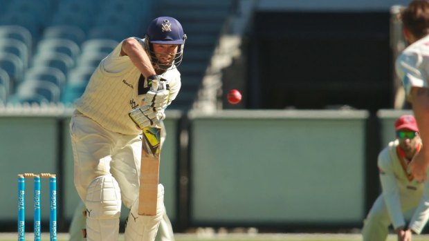 Rob Quiney made an unbeaten 85 in Victoria's second innings.