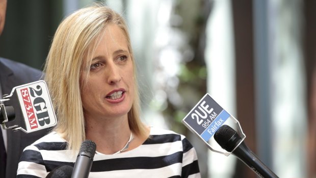 Axe: ACT chief minister Katy Gallagher has cut huge parts of the project.