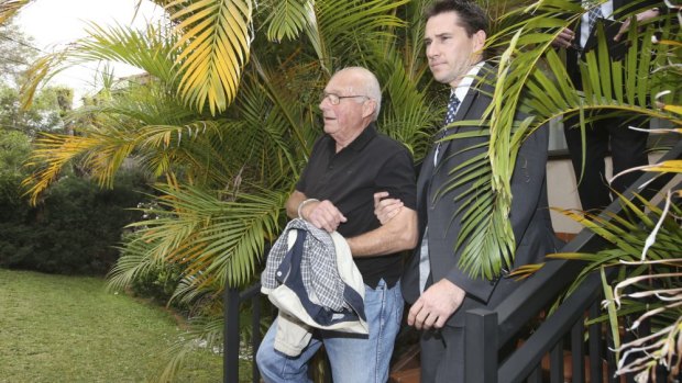Roger Rogerson at the time of his arrest. 