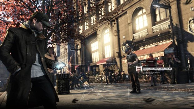 A screenshot of <em>Watch Dogs</em>.