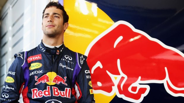 Driven: New Australian F1 hope Daniel Ricciardo.
