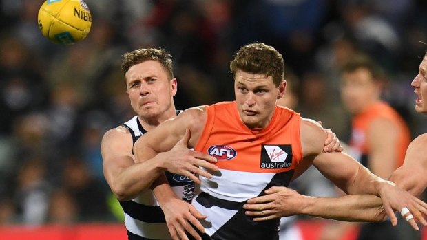Jacob Hopper will remain a Giant at least until the end of 2019 after re-signing for two more years.