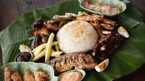 The all-you-can-eat boodle feast at Kusina.