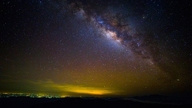 Olbers' Paradox asks why is the sky dark at night? In an infinite eternal universe, every line of sight would end on a star and even dust clouds would glow as bright as day.

