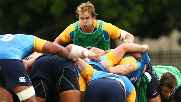 Wise words: Former Brumby Stephen Hoiles says the Waratahs must be positive.