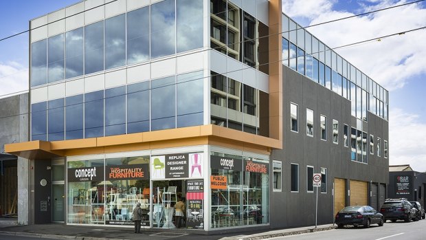 A multi-tenanted three-level corner building in Abbotsford has sold privately for $4.2 million. 