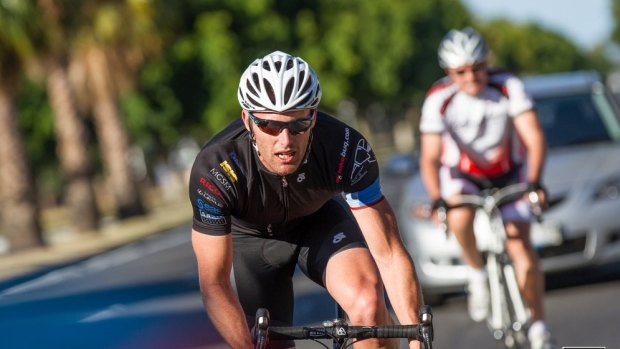 Honeymoon surprise: Australian Cycling Executives CEO Ryan O'Neill.