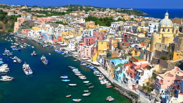 Procida: A charming island town in Italy.