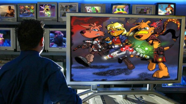 Different times: In 2002 EA published <i>Ty the Tasmanian Tiger</i>, one of the most successful Australian-developed games. Its developer, Krome Studios, has since closed.
