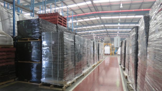 Ms Weeks said demand for the product was great enough that as well as having suppliers of Grass-Cel in all Australian states, she held up to 100 pallets in stock (up to 2000 square metres) in stock at all times at home base. 