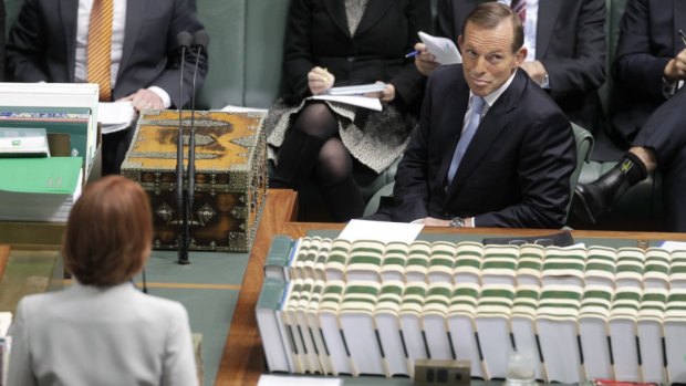 Tony Abbott's ALP finger pointing lacks the execution required to make it politically effective.