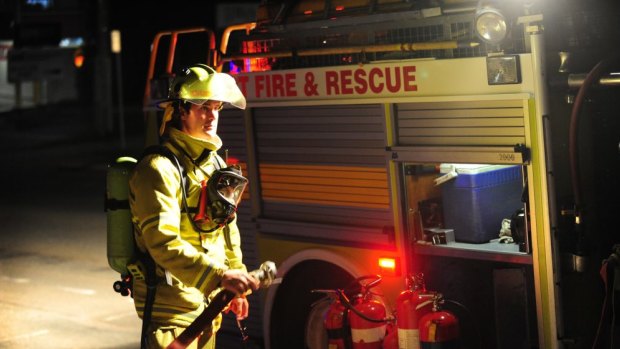 The government says it has no plans to close some fire stations at night 