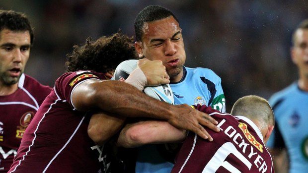 Ready for the call: Will Hopoate is expected to again play State of Origin.