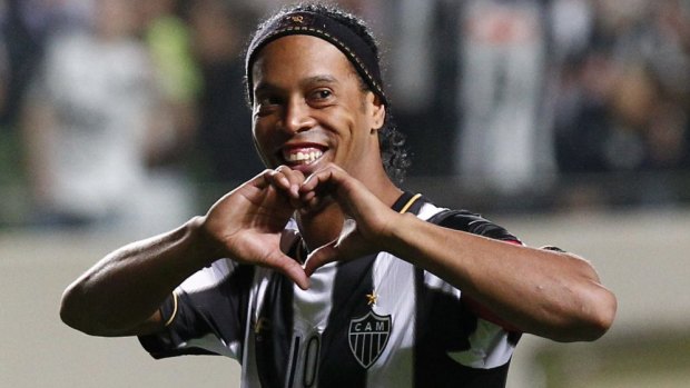 Looking for a new home: Ronaldinho.
